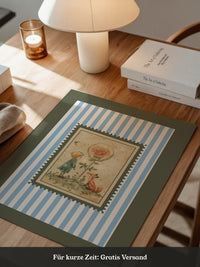 Kleiner Prinz Illustration Vintage