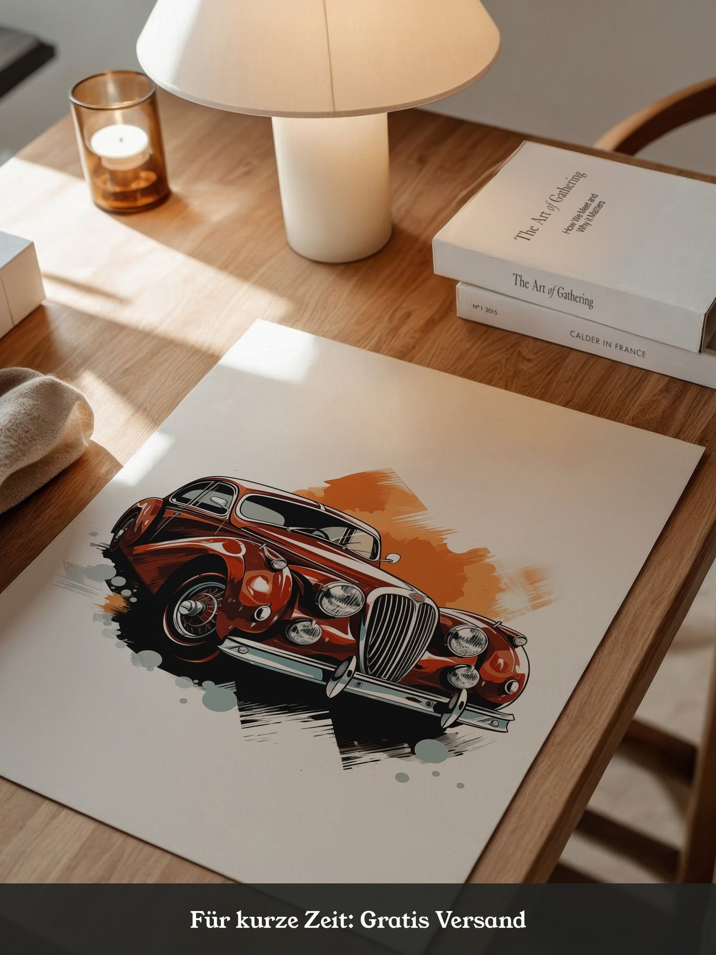 Klassischer Oldtimer Retro Look