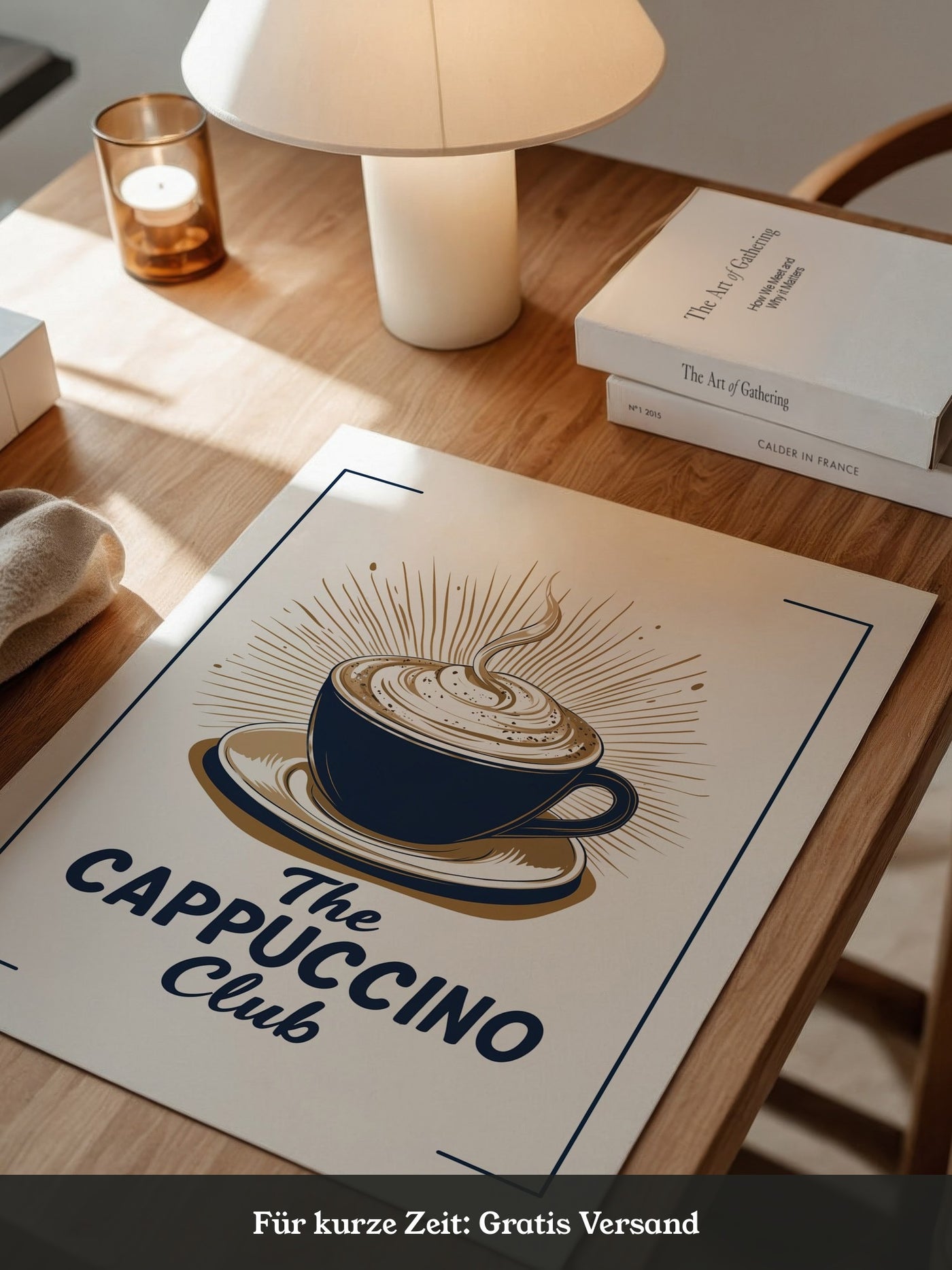 Cappuccino Tasse retro Grafik