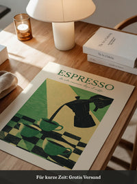 Espresso Kaffeetassen Retro-Design