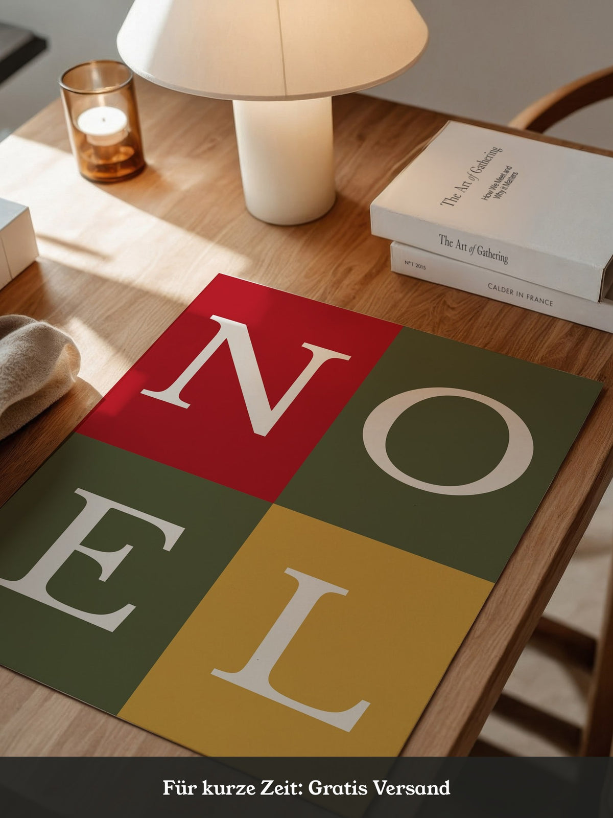 NOEL Buchstaben Buntblock