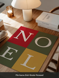 NOEL Buchstaben Buntblock