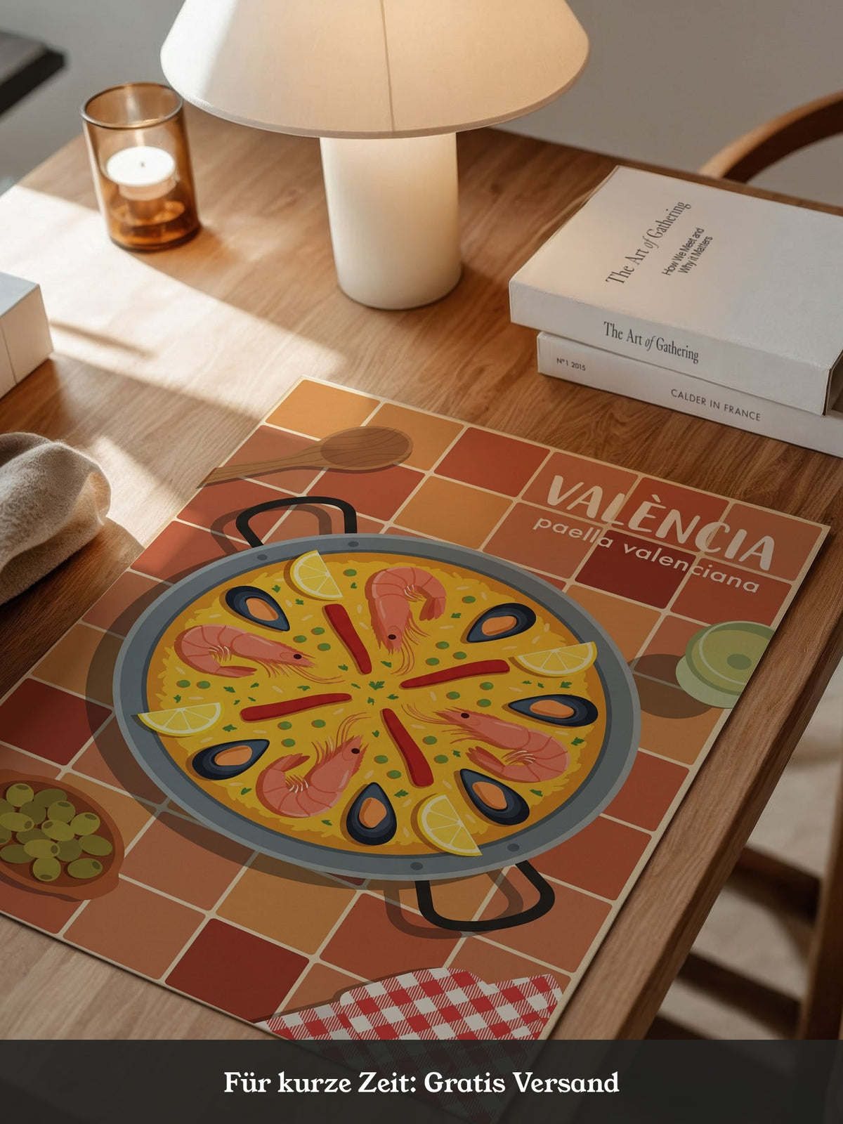 Valencia Paella Poster