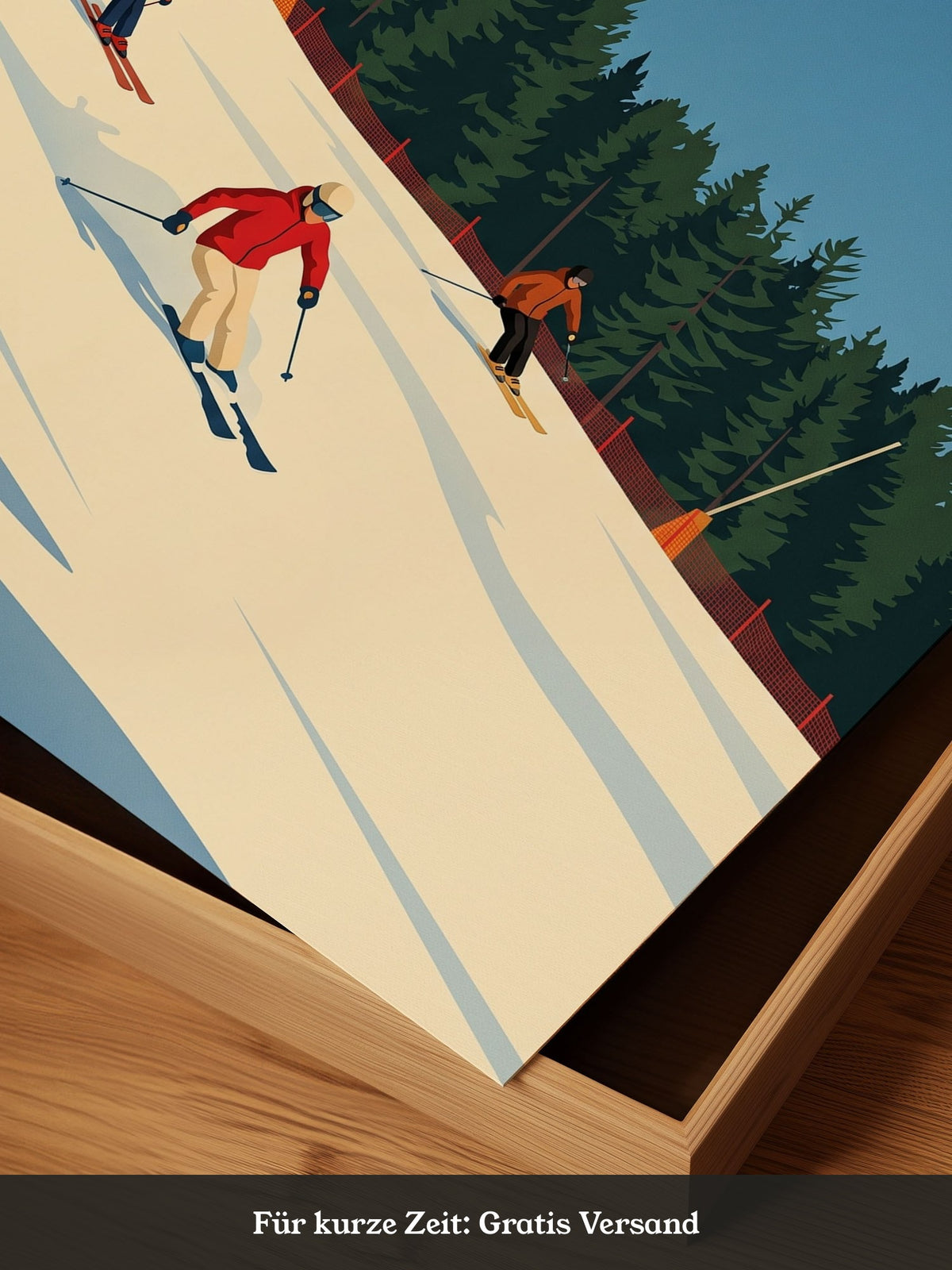 Skifahrer Oberstdorf Allgäu