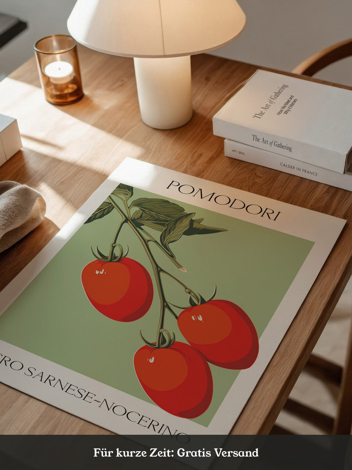 Tomaten Ranke Retro Grafik