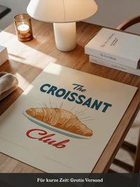Croissant Vintage Stil
