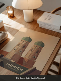 Frauenkirche München Pastellkunst