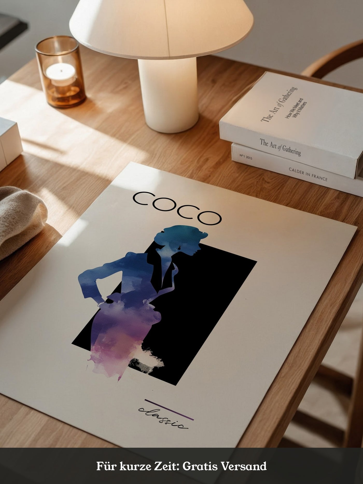 Coco Silhouette Aquarellfarben