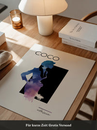 Coco Silhouette Aquarellfarben