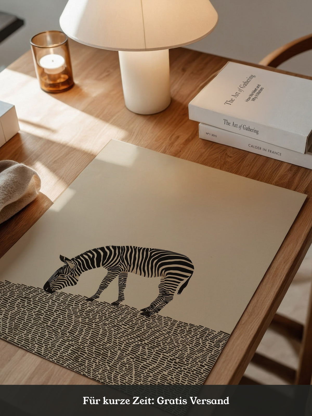 Zebra Grasfläche Grafik