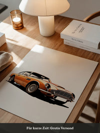 Oldtimer Frontansicht Orange