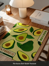 Avocado Illustrativ Retrodesign
