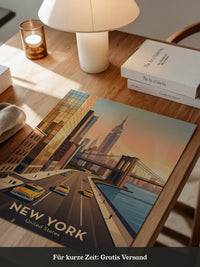 Brooklyn Bridge Retro-Stil