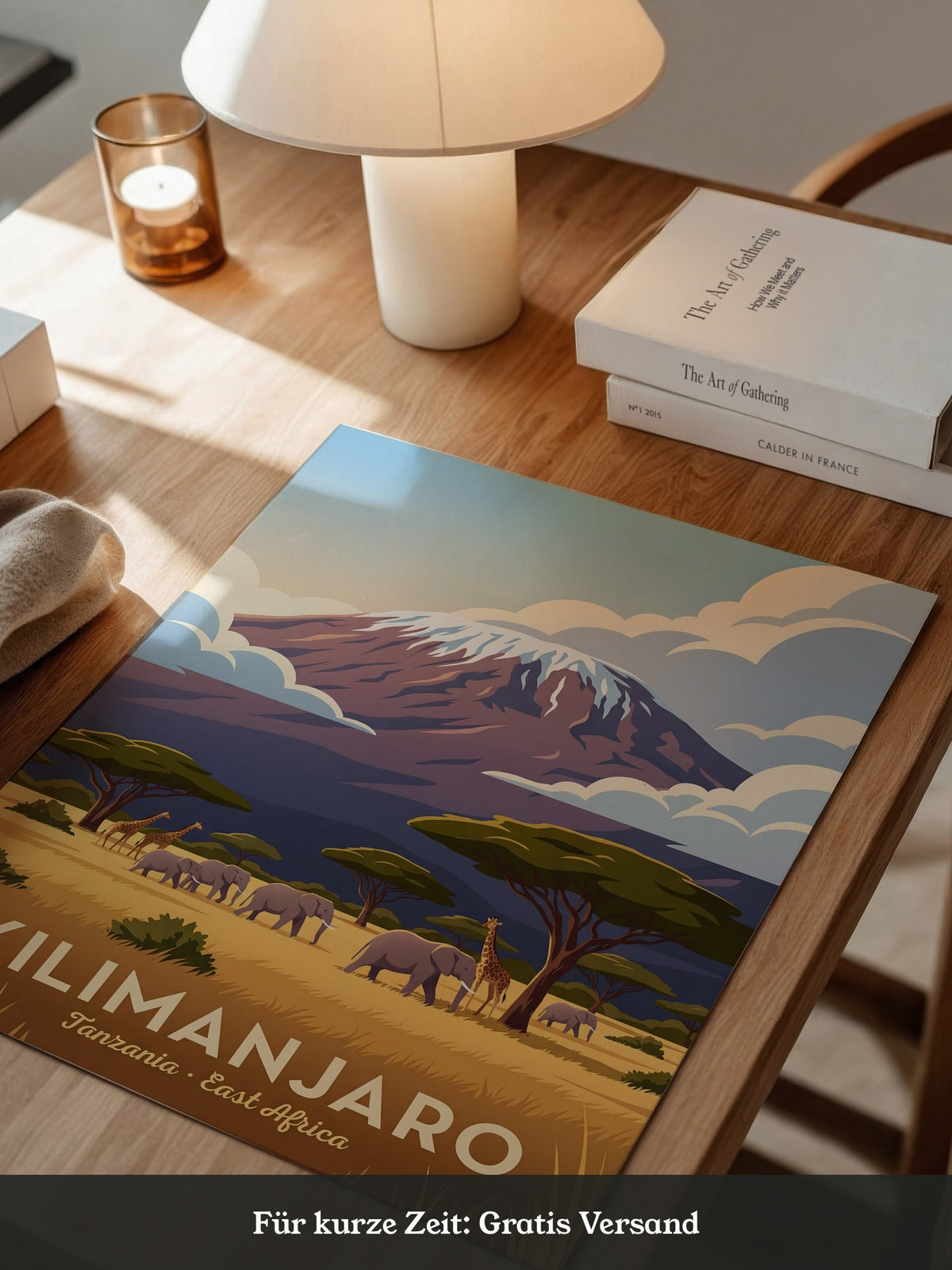 Kilimanjaro Savanne Illustration