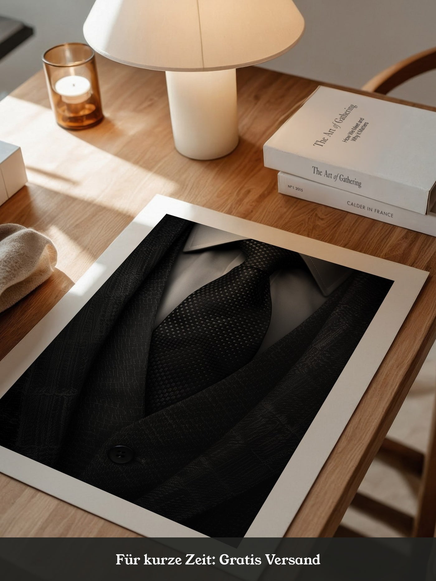 Eleganter Anzug Textur schwarz