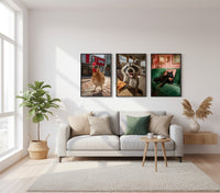 Poster-Set 'Tiere Trio' - 3 witzige Tiermotive für deine Wand - Bild 5