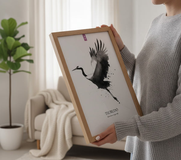 Poster-Set '14' - Zen Natur Collection | 4 minimalistische Aquarell Kunstdrucke - Bild 6