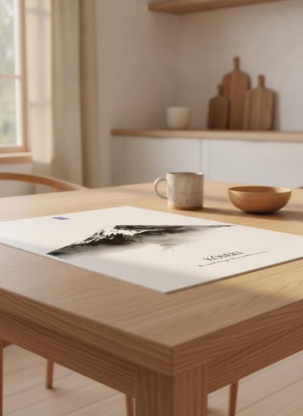 Poster-Set '14' - Zen Natur Collection | 4 minimalistische Aquarell Kunstdrucke - Bild 7
