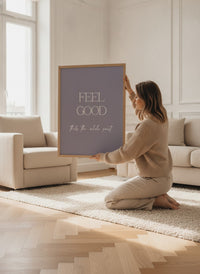 Poster-Set '11' - 4x Positive Vibes Wandbilder | Hakuna Matata & Feel Good Motive - Bild 7