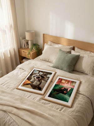 Poster-Set '4' - Tierische Vintage Vibes (3 Motive) | Retro Wanddeko - Bild 8