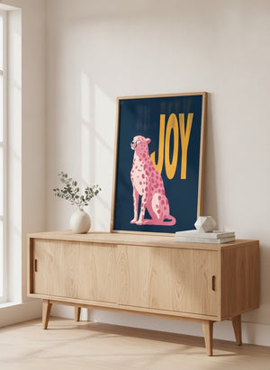 Poster-Set Leopard Rosa - 3 stilvolle Wandbilder im Pink Retro Design - Bild 8