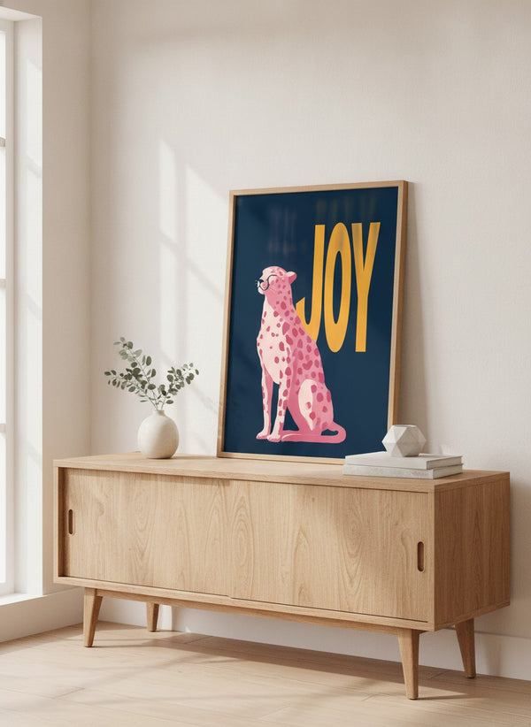Poster-Set Leopard Rosa - 3 stilvolle Wandbilder im Pink Retro Design - Bild 8